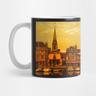 A View of Honfleur, France Mug